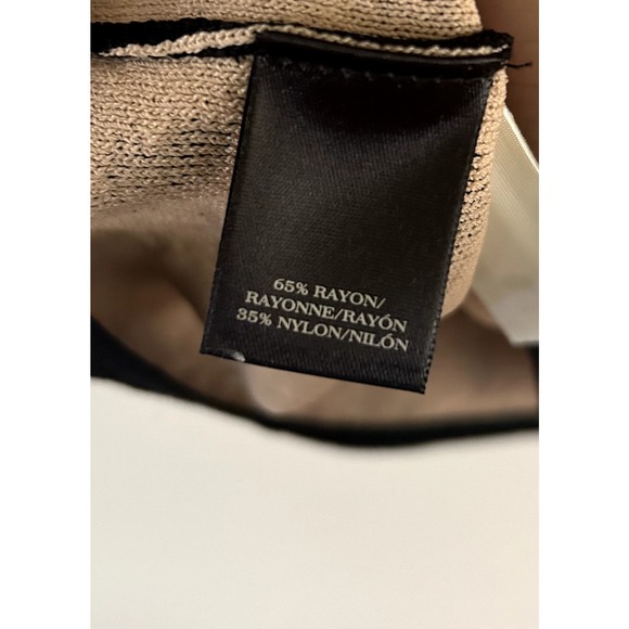 NWT Ann Taylor Black Cream Floral Embroidered Dress with Matching Cardigan Small - Picture 6 of 8